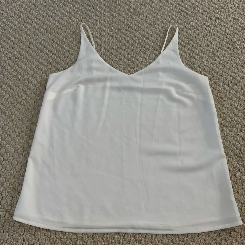 Banana Republic White Camisole Top